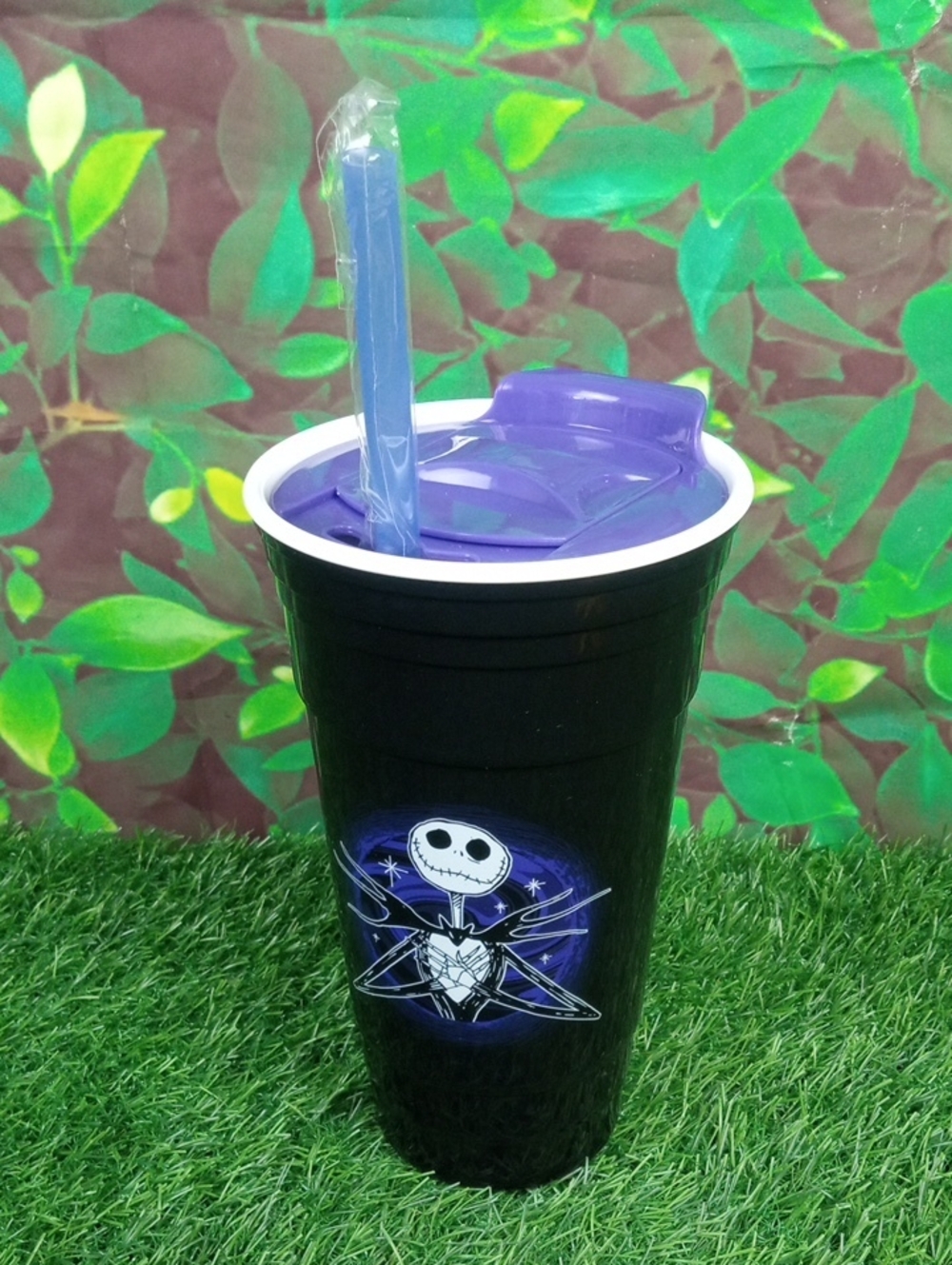 👻 Nightmare Before Christmas Travel Cup with Straw